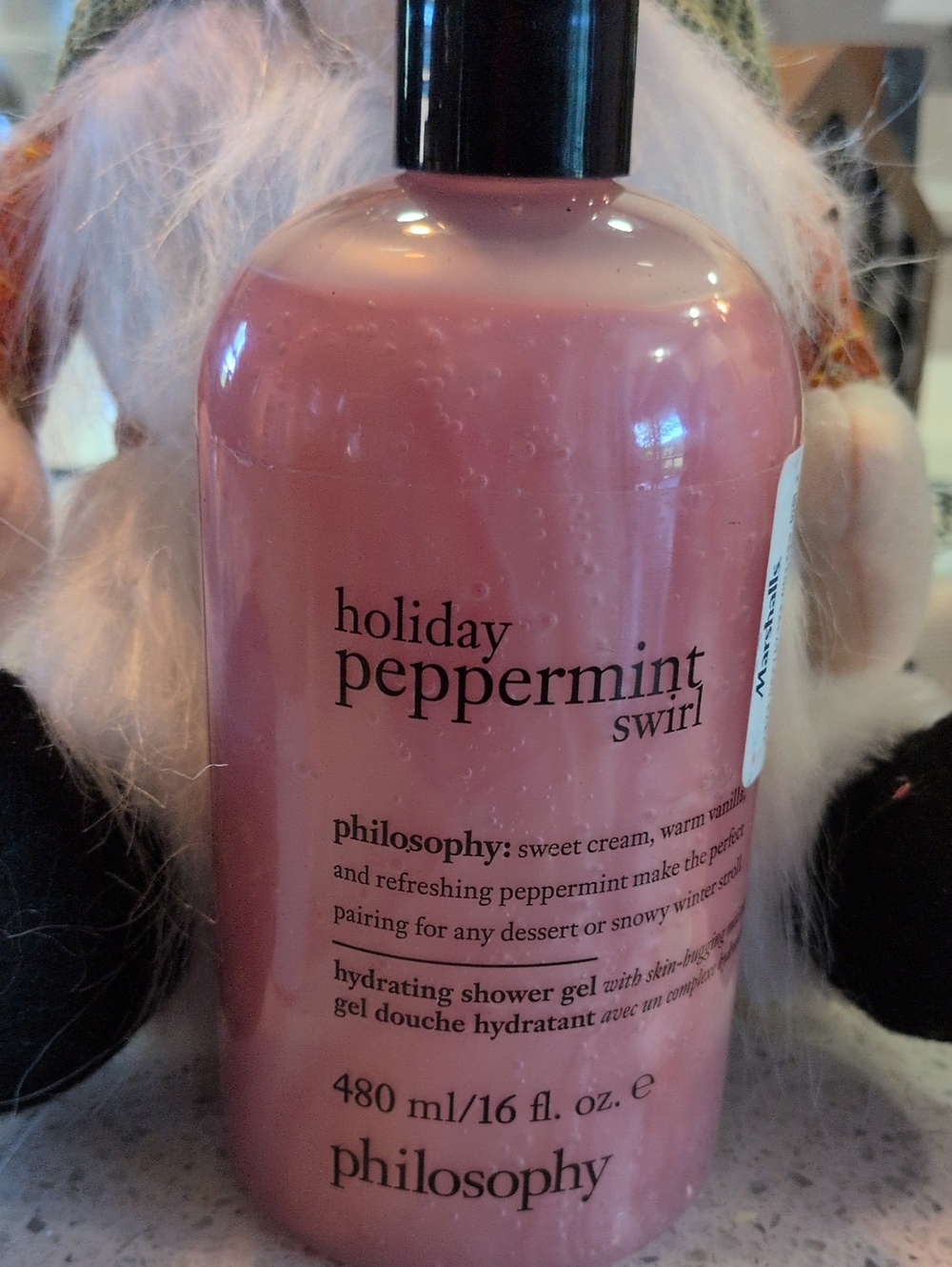 PHILOSOPHY Holiday Peppermint Swirl Hydrating Shower Gel - New